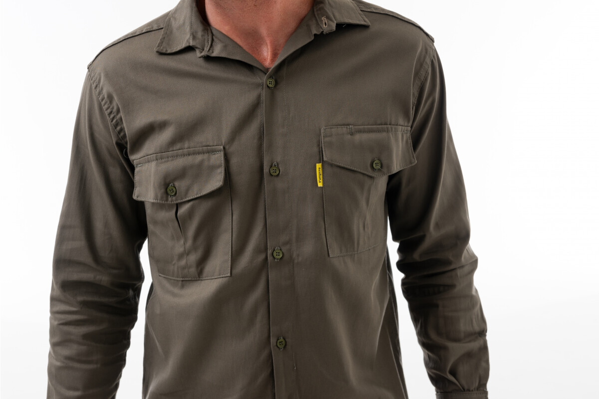 CAMISA TRABAJO CLASICA Verde