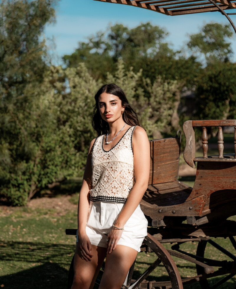 Blusa Clara crudo