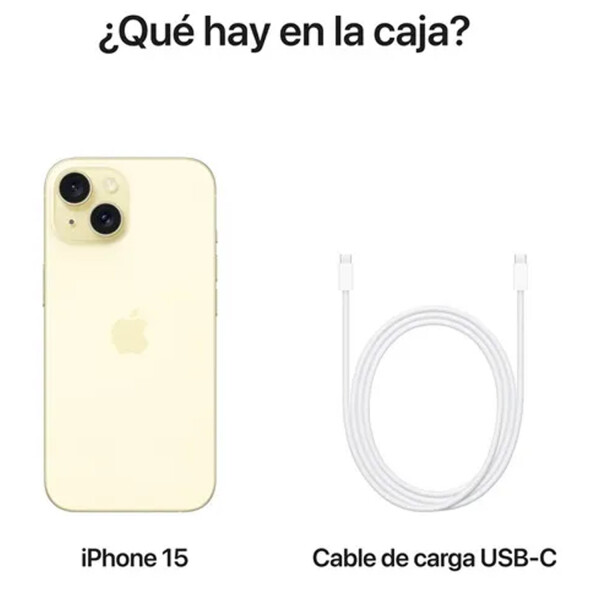 Iphone 15 Plus 6gb Ram 128gb + Regalo AMARILLO
