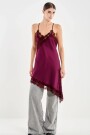 VESTIDO Bordo