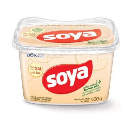 CREMA VEGETAL UNTABLE C/SAL SOYA 608 500 GR 001