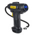 Inflador Portátil Compresor De Aire Batería Display Luz Led Color Negro