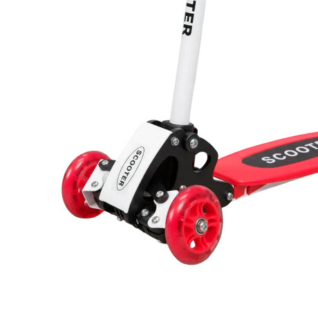 Monopatín Tripatin Aluminio Plegable Regulable Scooter Rosa