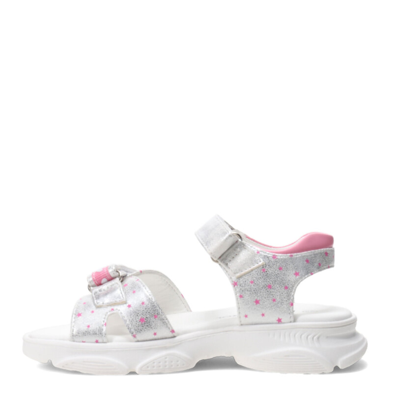 Sandalias de Niña MINI Miss Carol Verak Rosado - Plateado