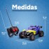 Auto A Control Remoto Recargable Monster Todo Terrreno Atrix Color Azul