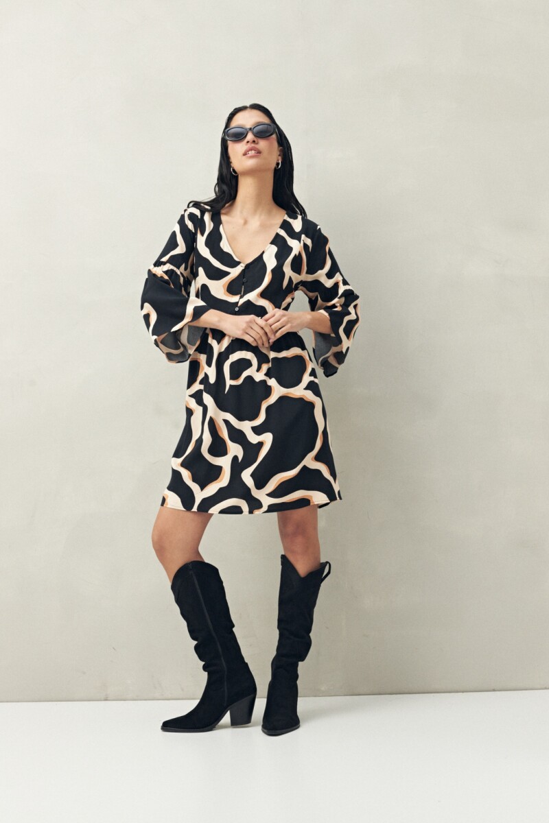 VESTIDO SAMARA Negro