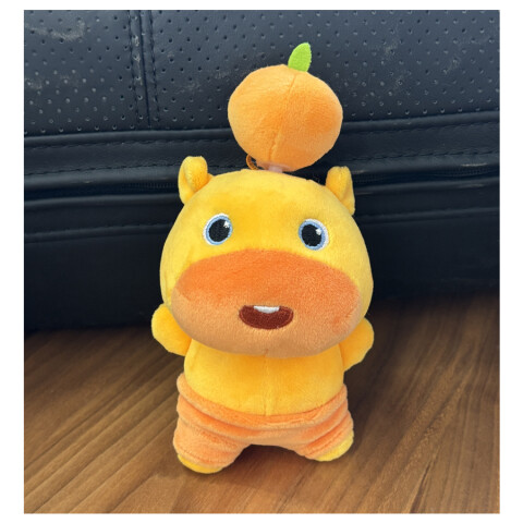PELUCHE DE 13 CM LULU CON CUERDA GIRATORIA. PELUCHE DE 13 CM LULU CON CUERDA GIRATORIA.