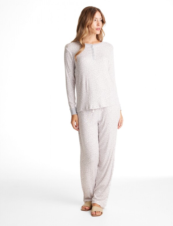 Pijama Con Pantalon MULTI/GRIS