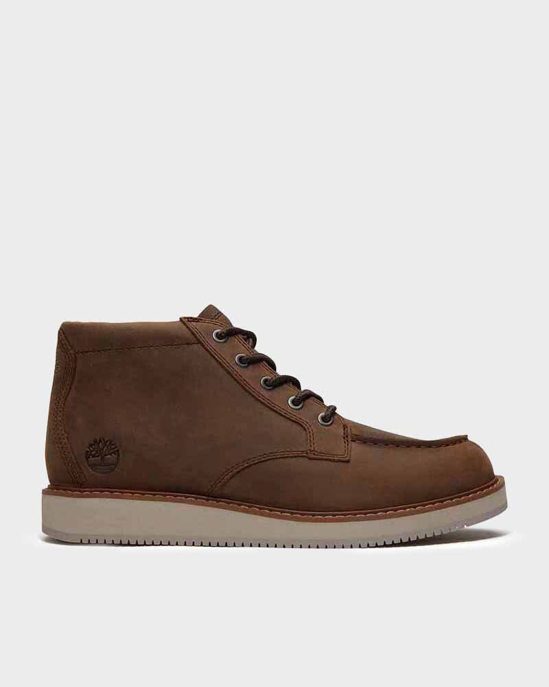 Botas Redwood Edge Mid Chukka Hombre Dark Brown Full Grain