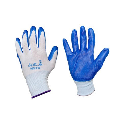 Guantes De Trabajo Nitrilo Tela Antideslizante Seguridad Guantes De Trabajo Nitrilo Tela Antideslizante Seguridad