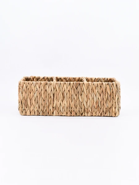 CESTA ORGANIZADORA CON REPARTICIONES BEIGE