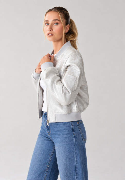 Campera Luz Plata