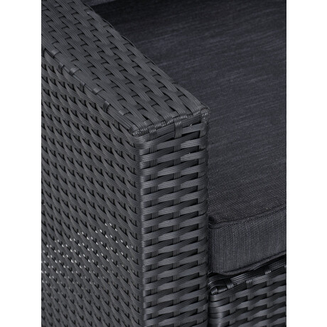 Set Jardin Agermose 6 Plazas Negro