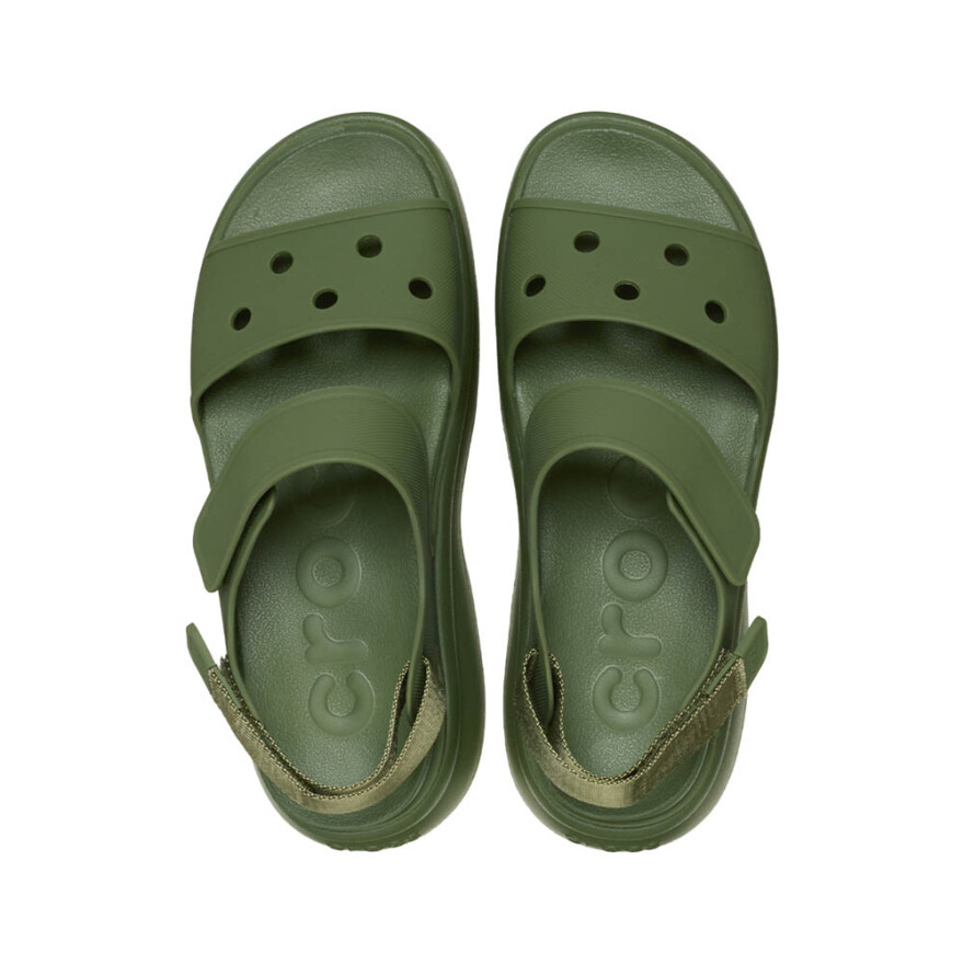 Sandalias Crocs Soho Y Strap Sandal - Mujer Army Green