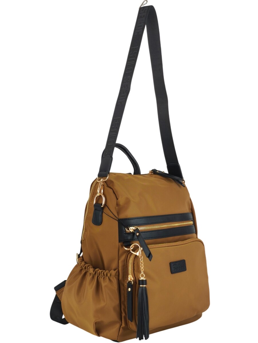 Mochila cartera - Tostado 