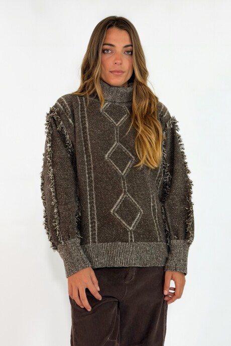 SWEATER LIRIO Marron