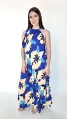 Vestido Zarek Celeste