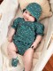 Conjunto De Camisa Y Pantalon A Juego Verde