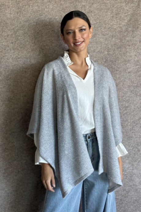 Ruana Cerdeña Gris