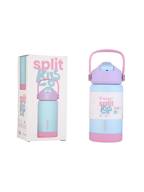 BOTELLA SPLIT KIDS 350ML. Azul