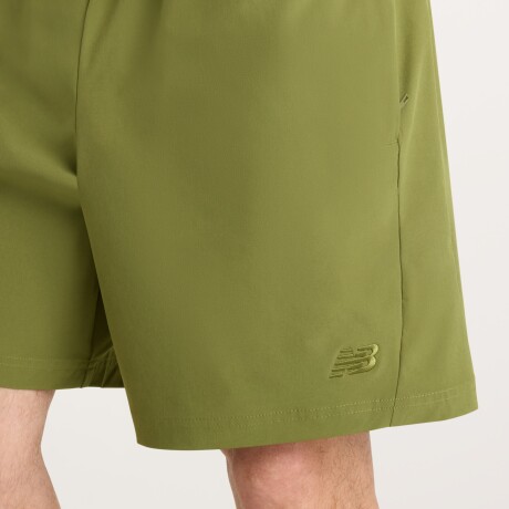 Short New Balance de Hombre - Athletics 7"- MB6174CDGEE GREEN