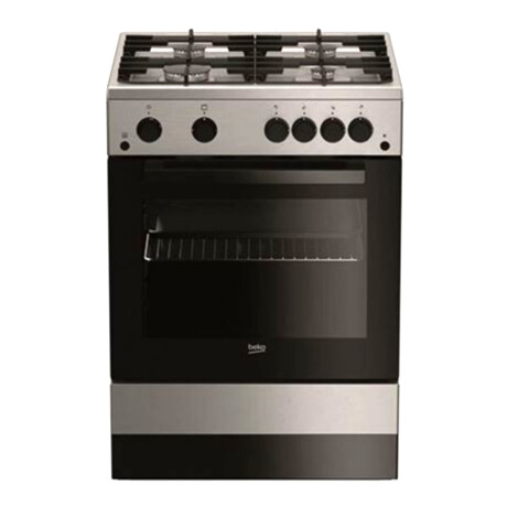 Cocina a gas de cuatro hornallas Beko FSGT62130DXO Cocina a gas de cuatro hornallas Beko FSGT62130DXO