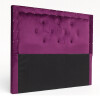 Respaldo De Sommier Ltc Relleno Con Guata Forrado En Suede Purpura Respaldo De Sommier Ltc Relleno Con Guata Forrado En Suede Purpura