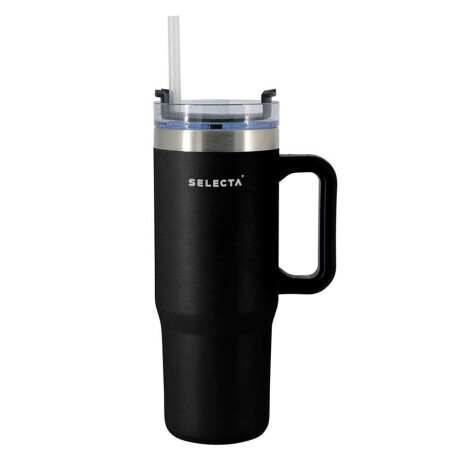 MUG TERMICO MODERN ACERO INOX 900ML SELECTA NEGRO