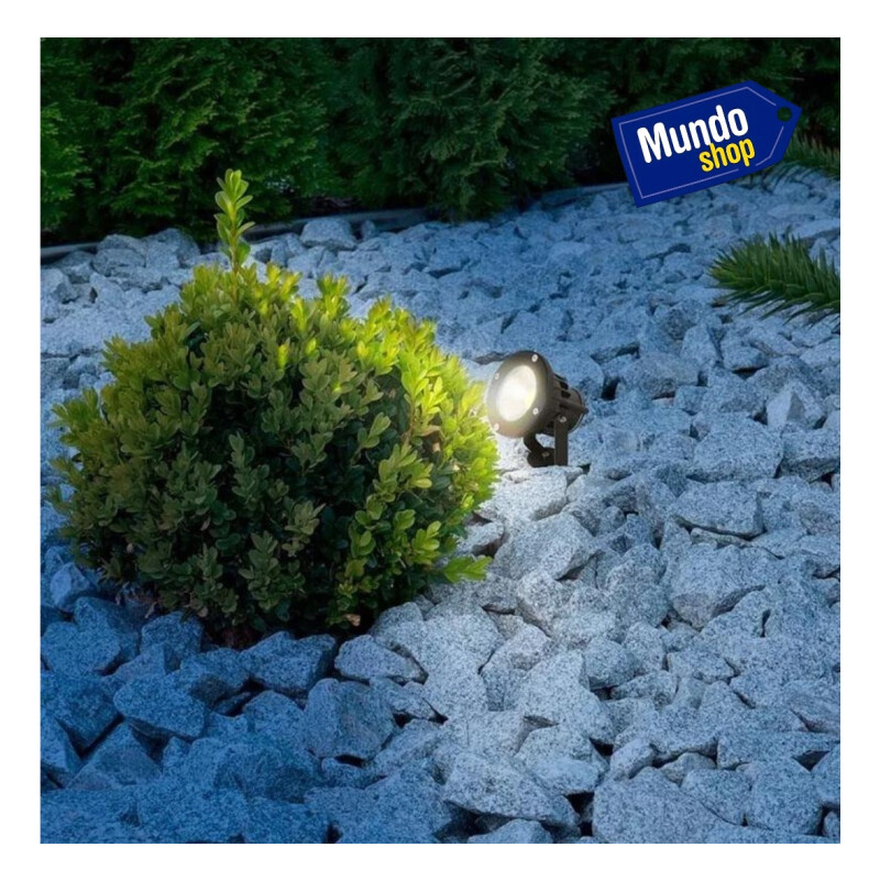Lampara Estaca Jardin Led Exterior Pincho Piso Gu10 Negro Lampara Estaca Jardin Led Exterior Pincho Piso Gu10 Negro