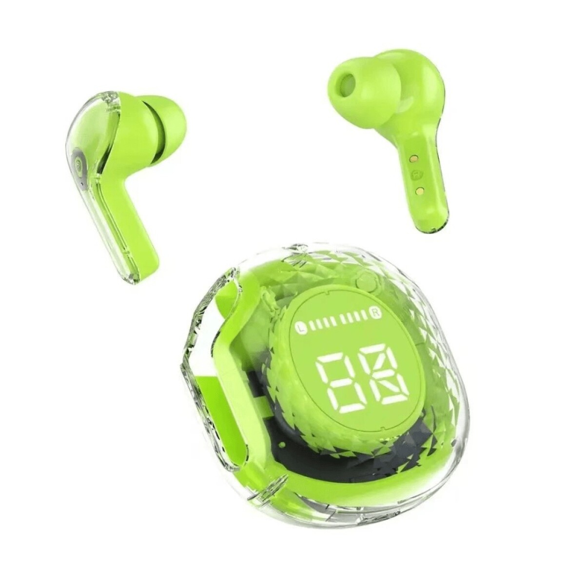 Auriculares BT Cómodos Resistente Al Agua Ideal Para Deporte - Verde 