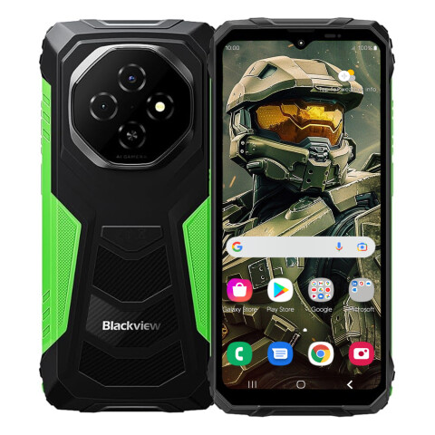 Blackview Fort 1 18(6+12)gb Ram 256gb Robusto Trabajo VERDE