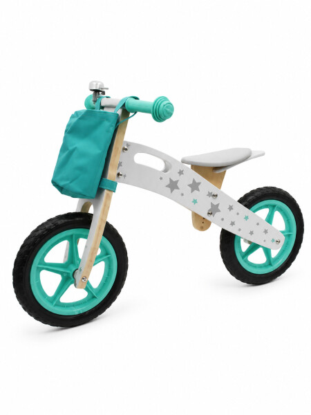 BICICLETA DE BALANCE STARS VERDE AQUA