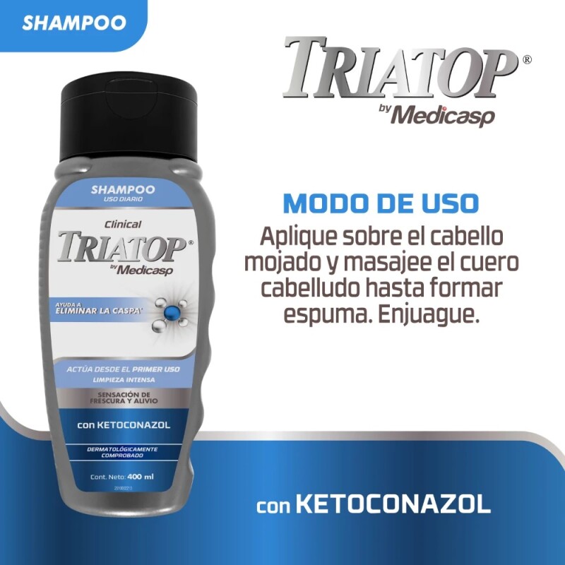 Triatop shampoo clinical 400 ML Triatop shampoo clinical 400 ML