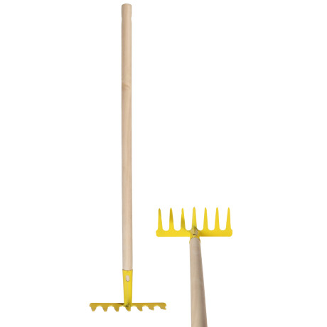 Rastrillo de metal para jardon Rastrillo de metal para jardon