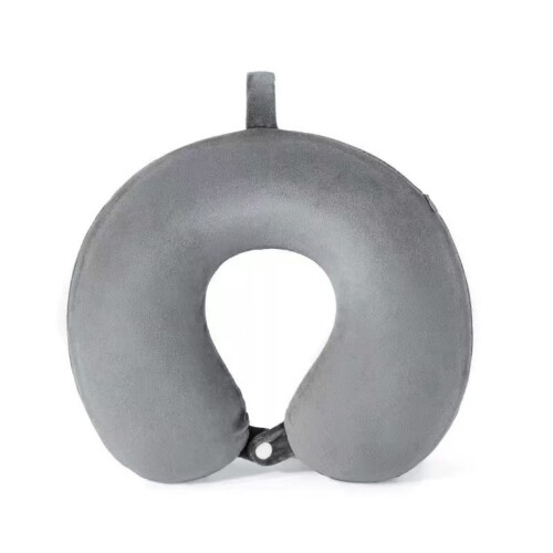 Almohada Ergonómica para Viaje con Memoria Grey