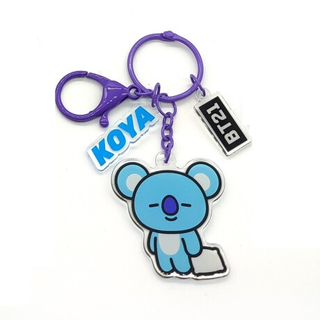Llavero BT21 Koya