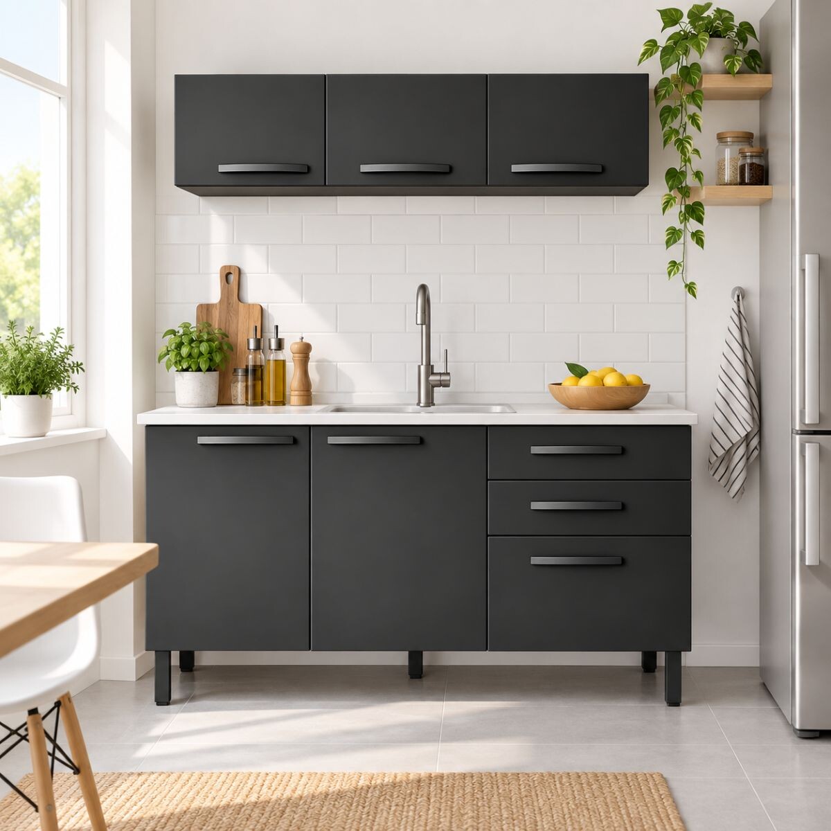 COMBO COCINA - NEGRO 