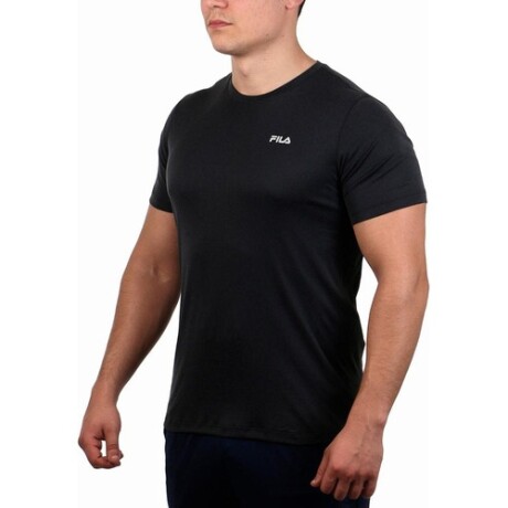 Remera Manga Corta para Hombre Fila Eclipse Negra negro