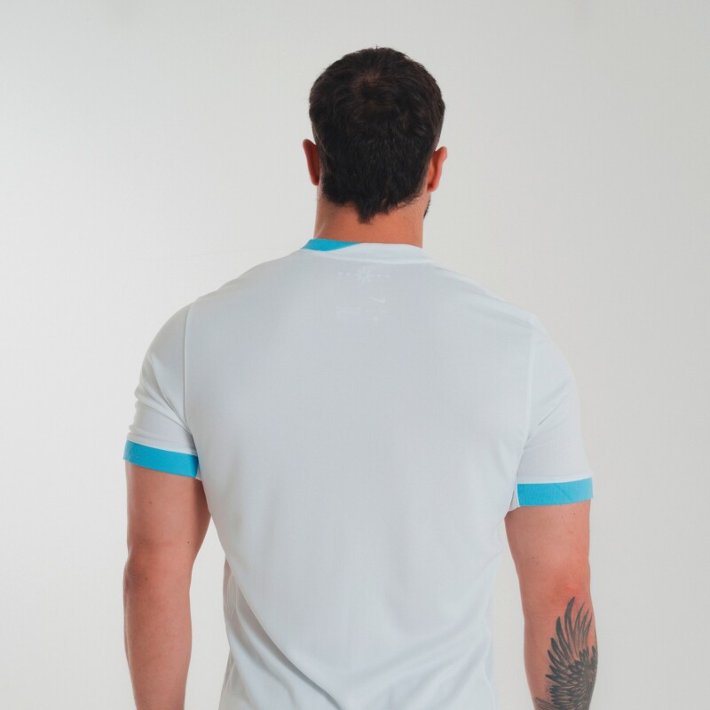 Remera Oficial Uruguay de Hombre Blanco