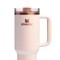 Stanley Quencher Combinado con Dorado 30oz Beige
