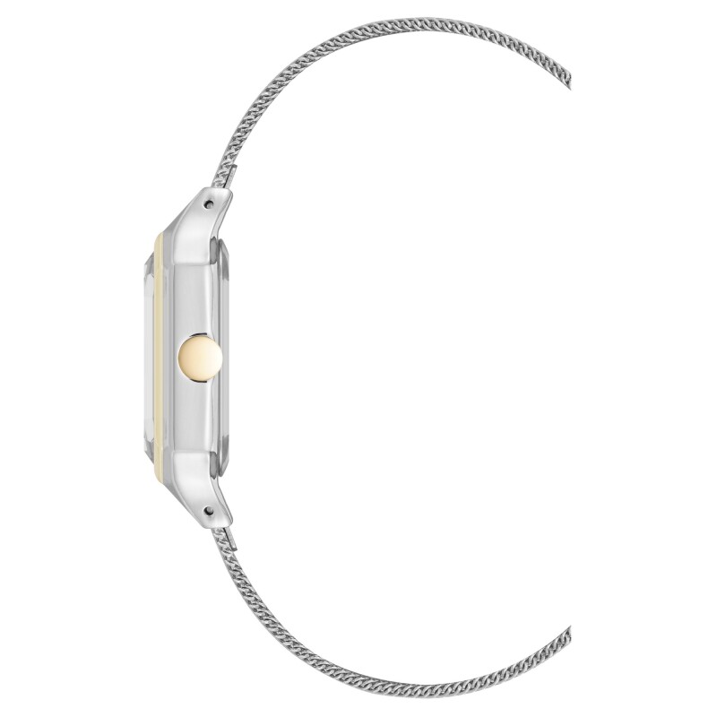 Analog Wristwatch Silver