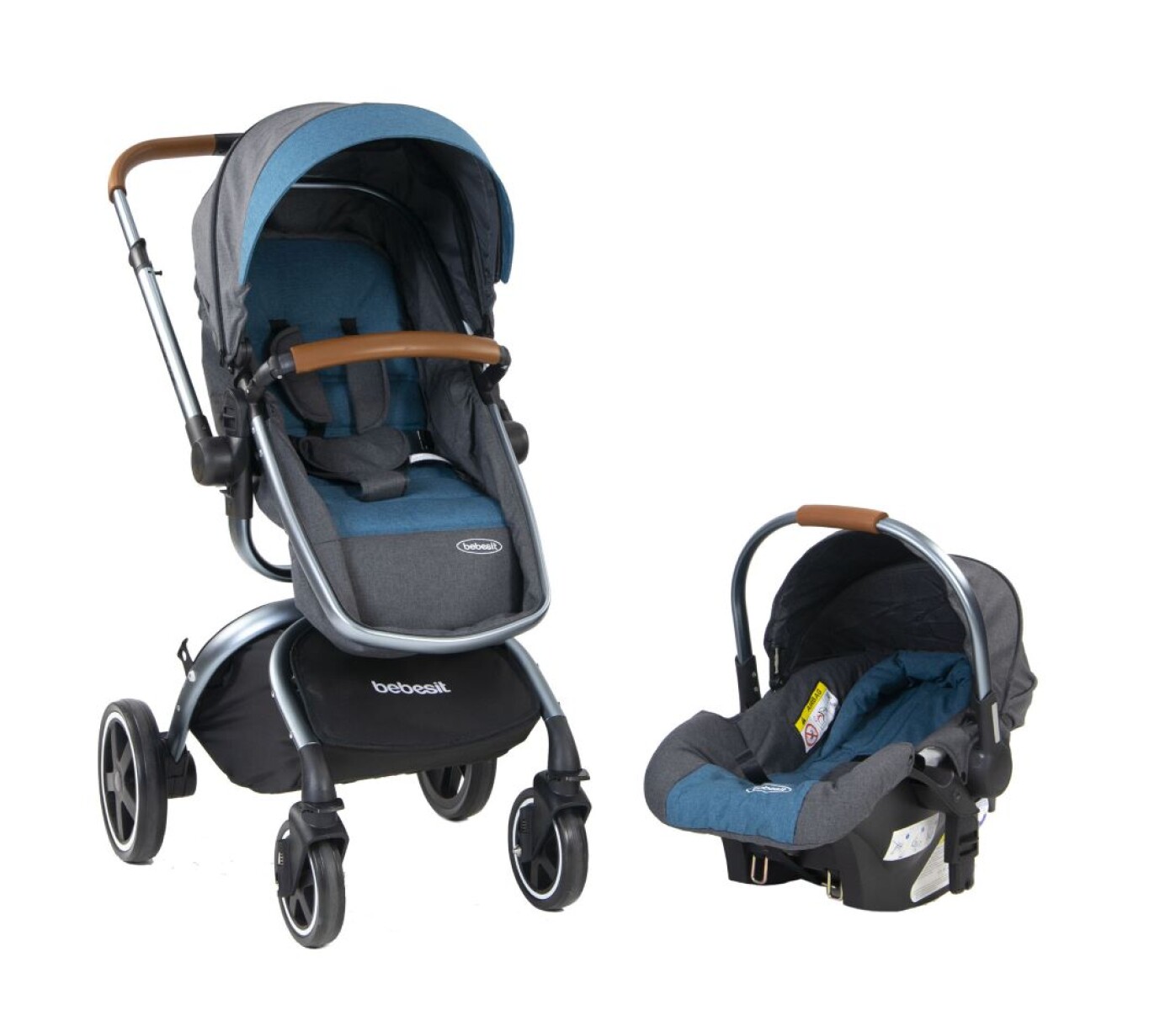 Coche 360 Travel System Bebesit - Verde 