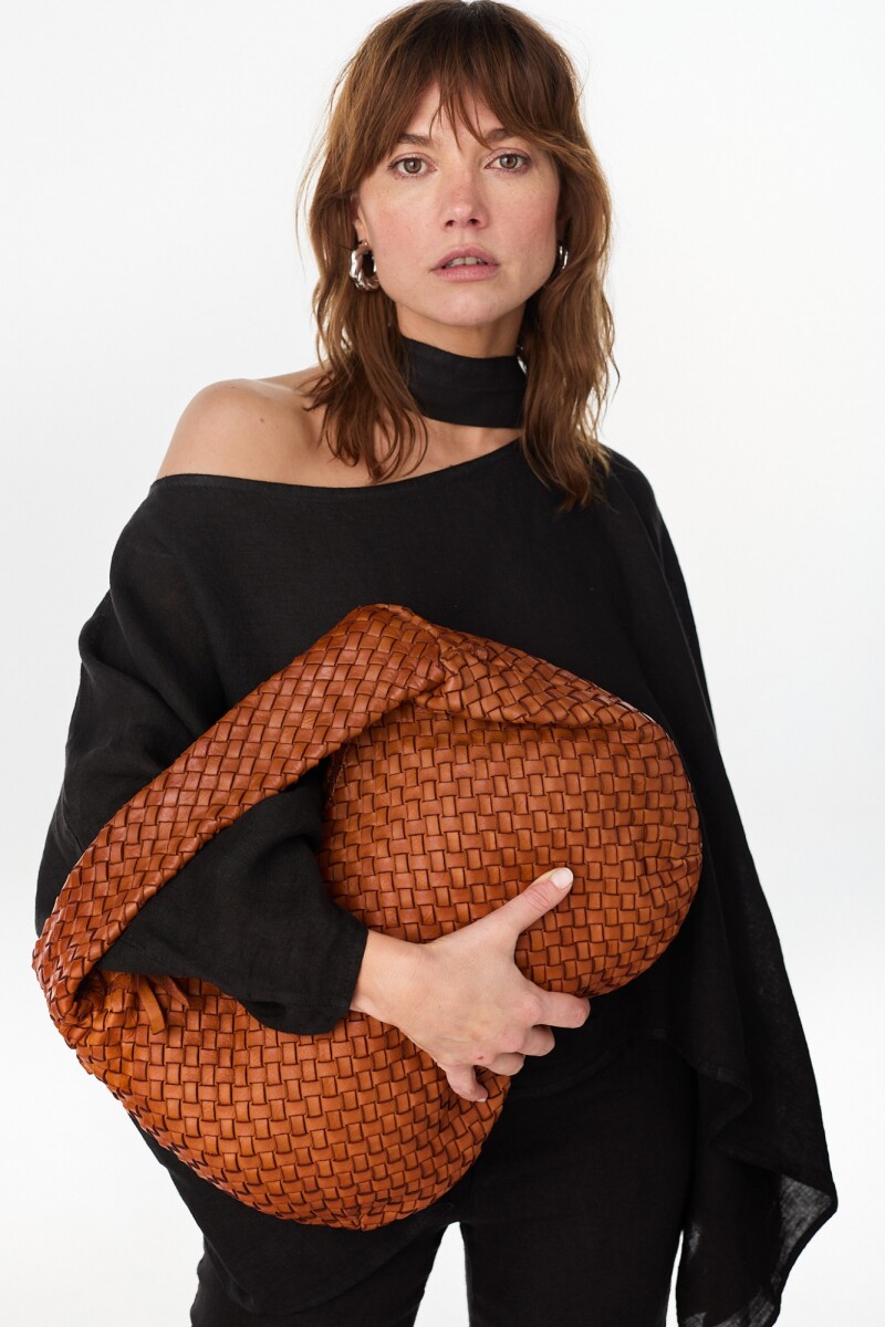Hobo Leather Bag Camel