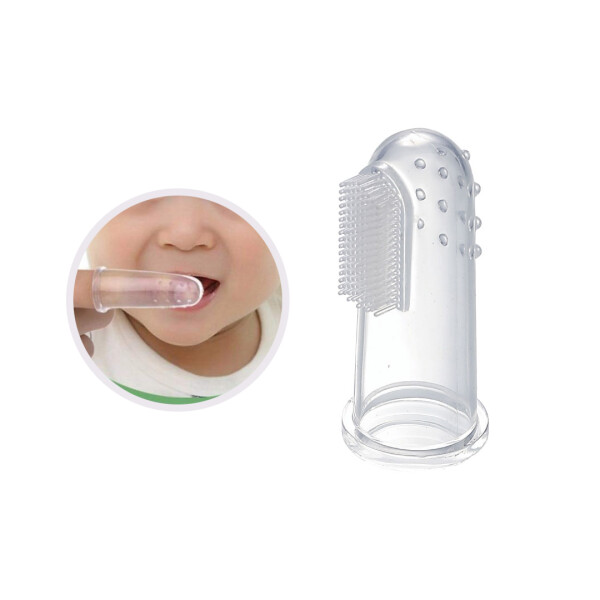 Cepillo Dental de Silicona para Bebé Cepillo Dental de Silicona para Bebé