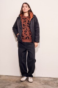 Campera Reversible Cafe