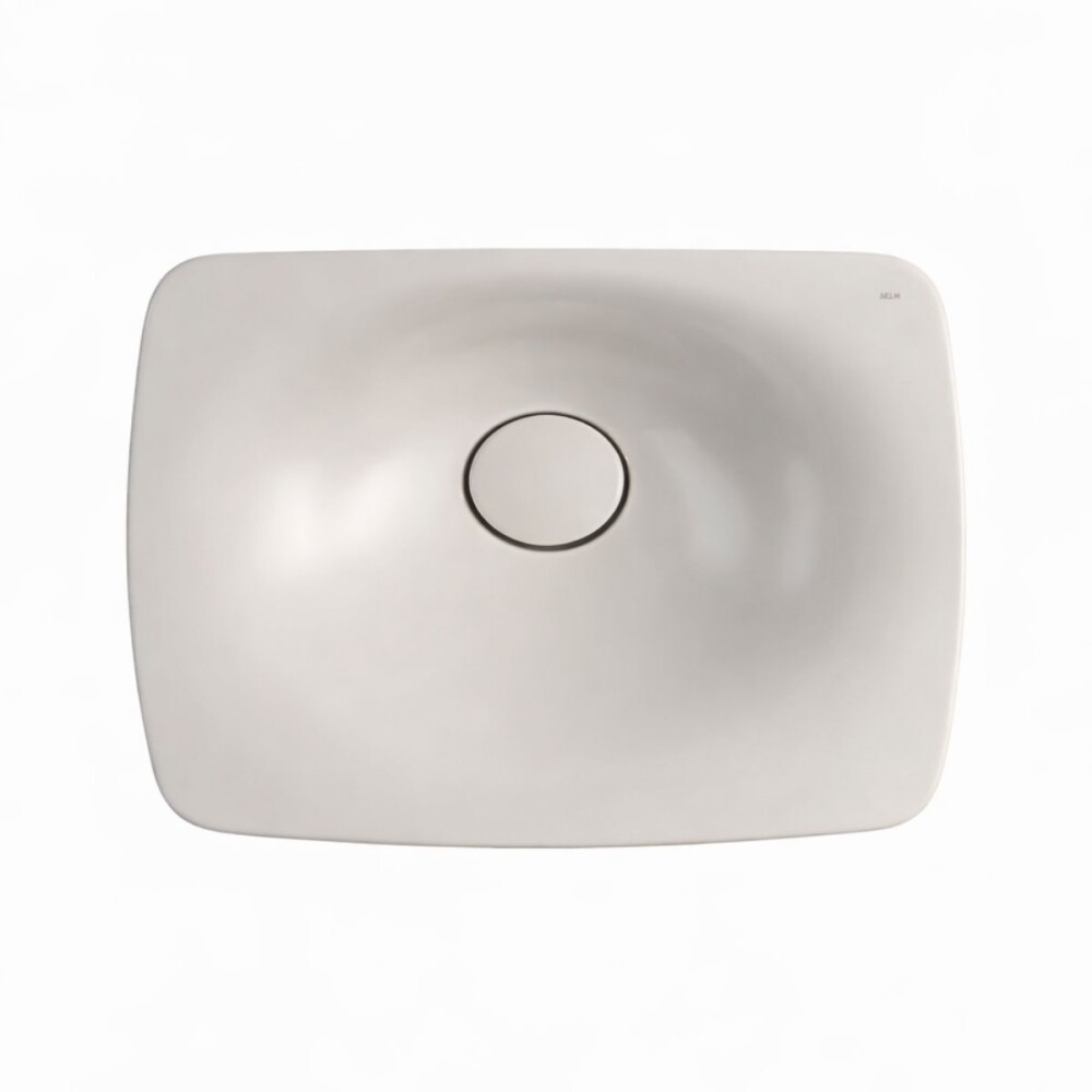 Bacha de apoyo rectangular 50x35 cm Liquid Barbante Deca Bacha De Apoyo Rectangular 50x35 Cm Liquid Barbante Deca