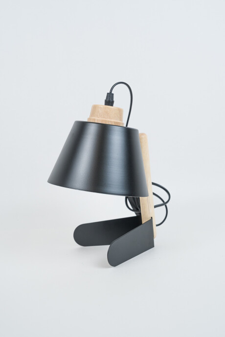 Lampara De Mesa Daelis Negro