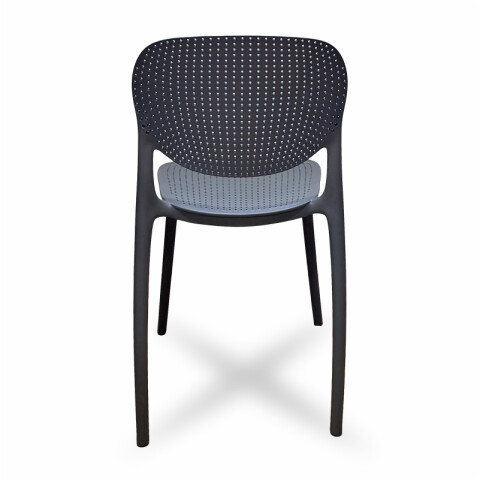 Silla Diseño Minimalista Nordica para Comedor o Jardín - Gris Silla Diseño Minimalista Nordica para Comedor o Jardín - Gris