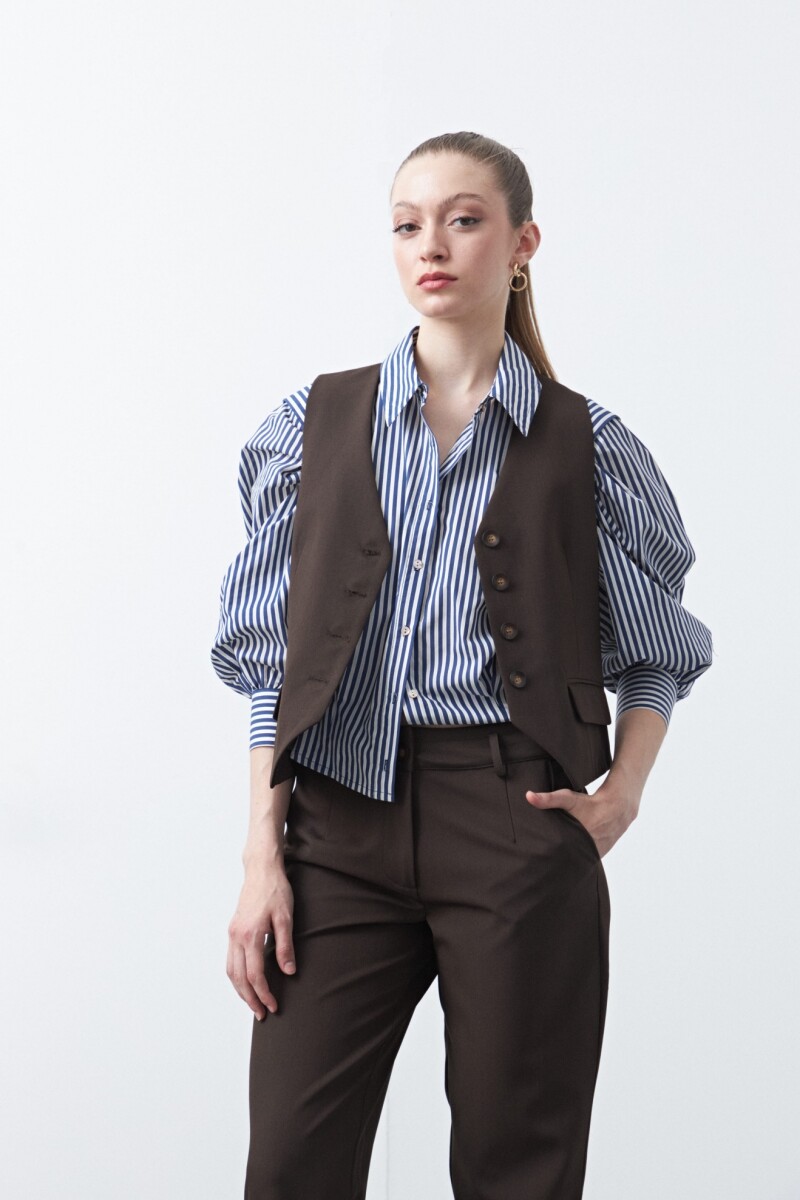 PANTALÓN PAISLEY Chocolate