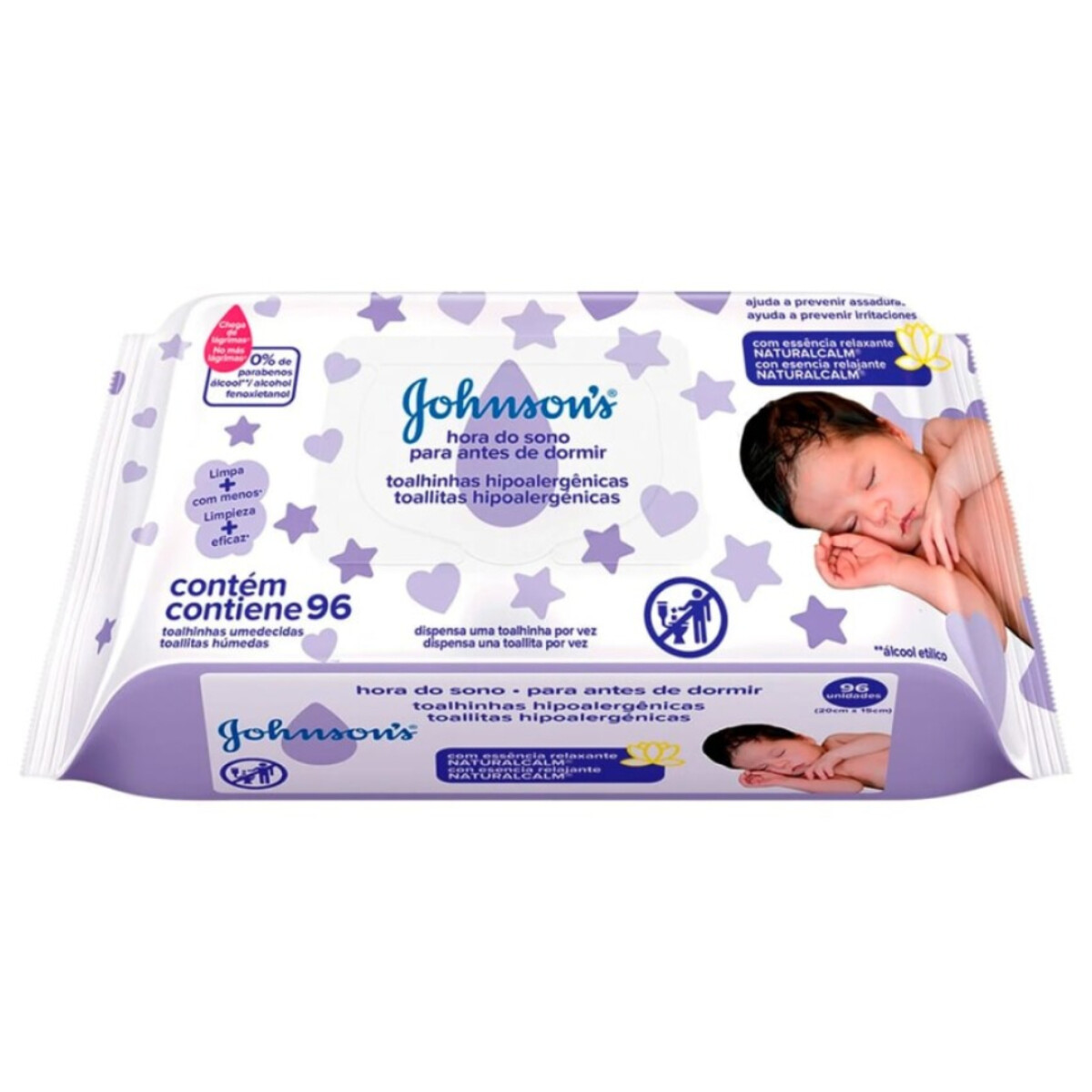 Toallitas Johnson’s Baby Dulces Sueños 48 Unidades 